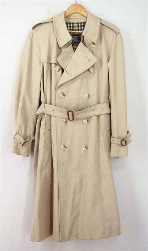 vintage Burberry trench coat men's